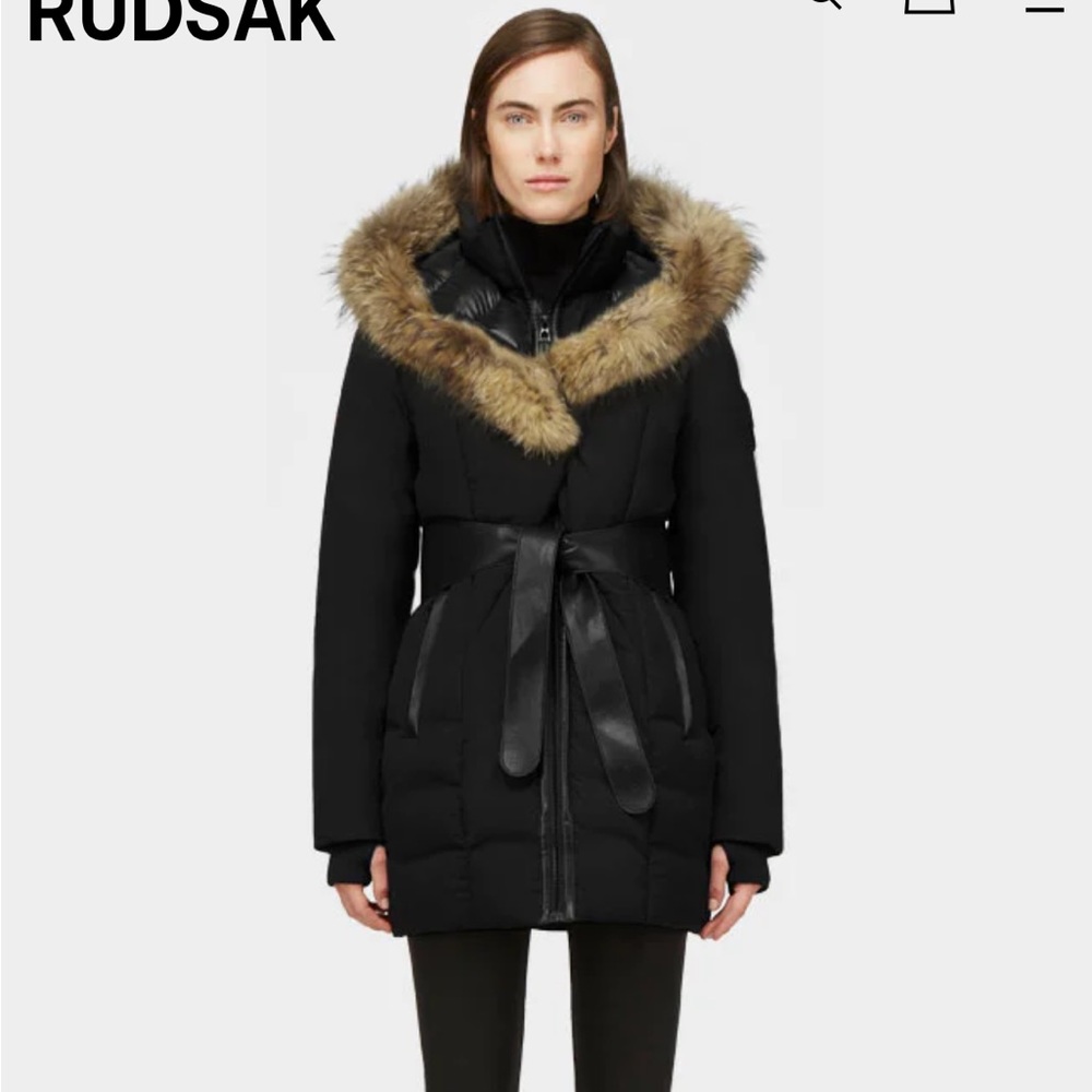 Rudsak iconic down winter parka (-25 C), fits as size small
